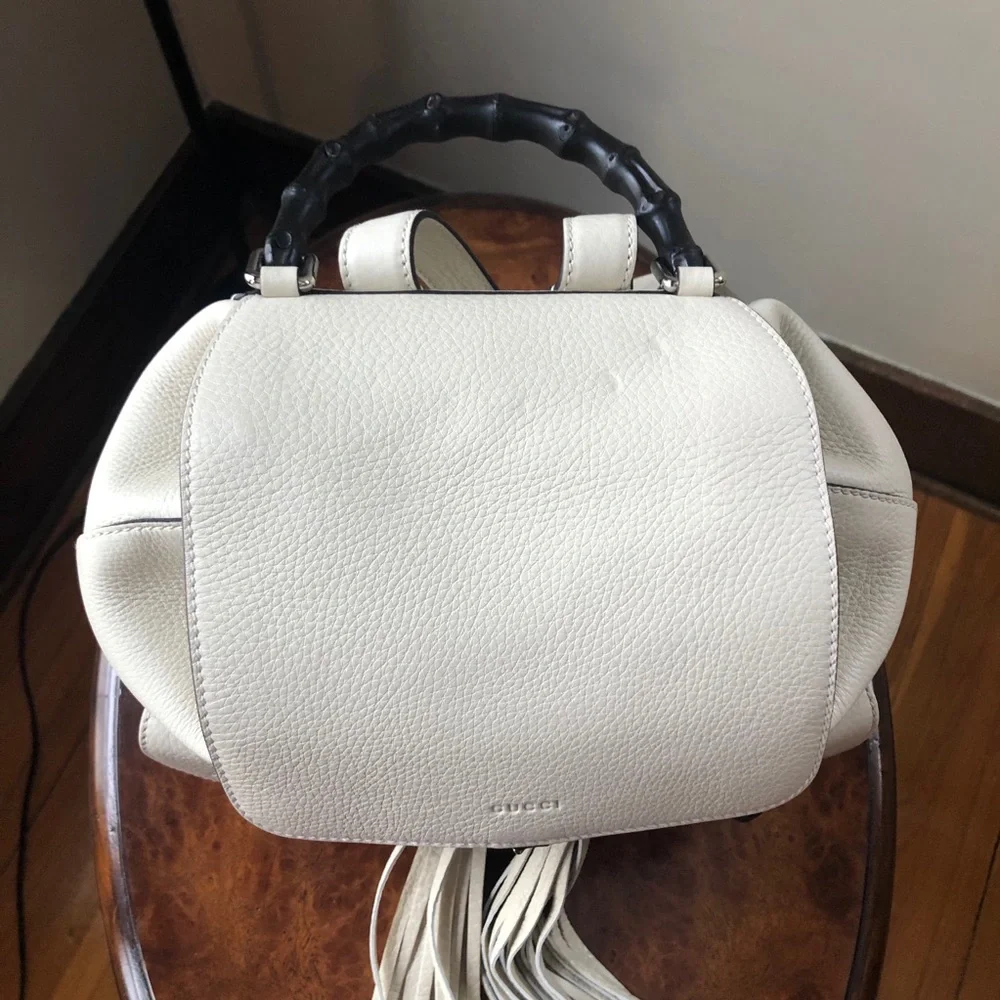 Gucci Bamboo Leather Backpack NWT